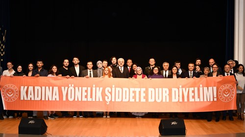 25 Kasım Kadına Yönelik Şiddete Karşı Uluslararası Mücadele Günü Dolayısıyla Program Düzenlendi